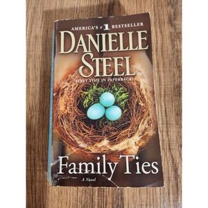 Family Ties by Danielle Steel America's #1 Bestseller Paperback